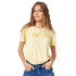 T-shirt Rip Curl Tee-shirt standard de réinsertion W jaune
