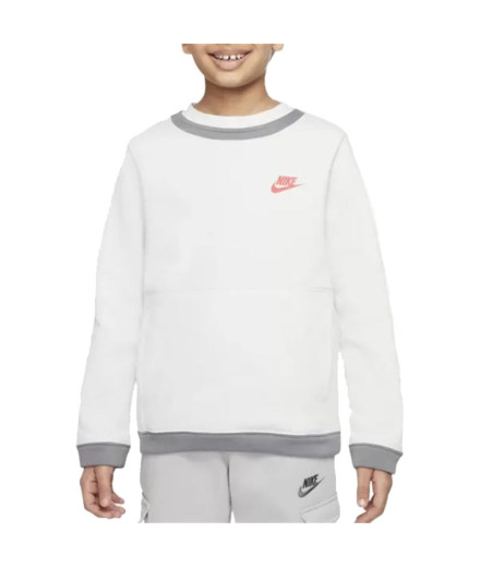 Sweat Nike Amplify Boys Blanc