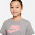T-shirt Nike Sportswear Filles Gris