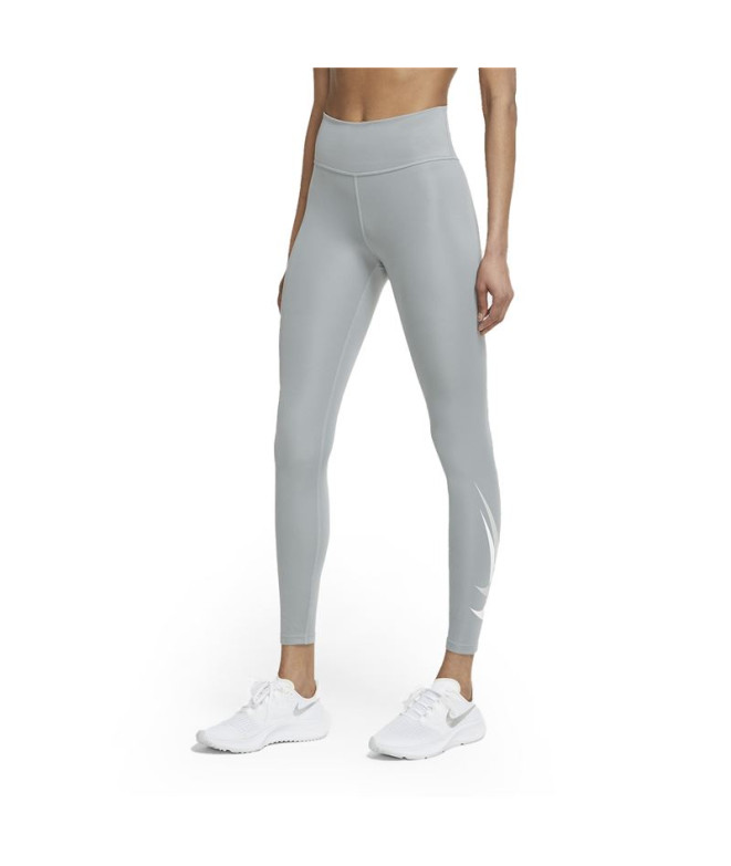 Collant de running Nike Dri-FIT Swoosh Run W Gray