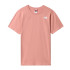 T-shirt à manches courtes The North Face Relaxed Redbox W Pink