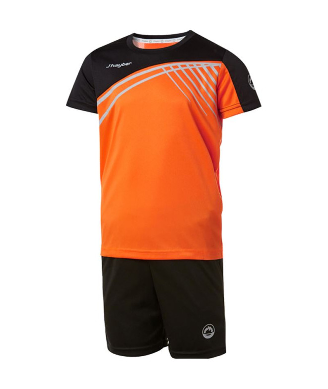 J'Hayber Stripe Orange Fitness Set