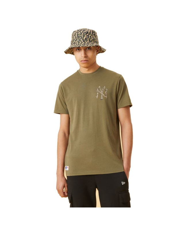 T-shirt New Era MLB New York Yankees M Khaki