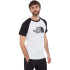 T-shirt The North Face Raglan Easy M Blanc