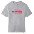 T-shirt The North Face Graphic Print M Gray