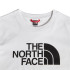 T-shirt The North Face Easy Kids Blanc
