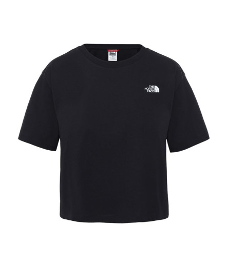 T-shirt The North Face Cropped W Noir