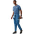 T-Shirt Fitness The North Face Mountain Athletics M Bleu