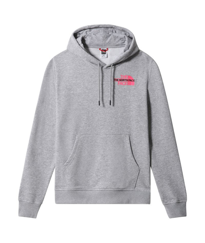 Sweatshirt The North Face Graphic Print M Gray