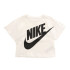T-shirt à manches courtes Nike Icon Futura Kids Blanc
