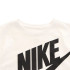 T-shirt à manches courtes Nike Icon Futura Kids Blanc