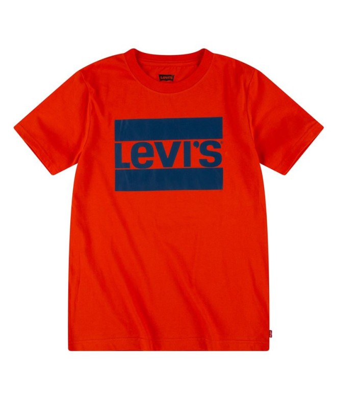 T-shirt Levi's Sportswear Logo Boy Rouge