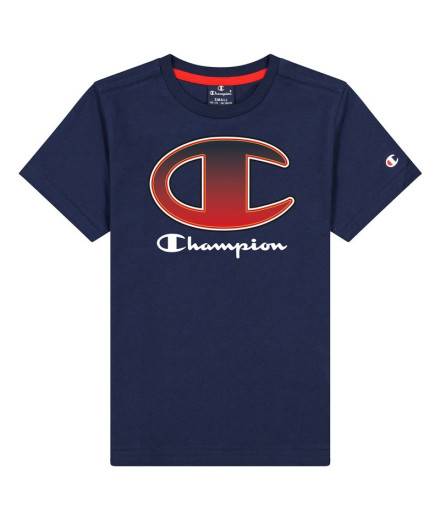 T-Shirt Champion T-Shirt à col roulé Garçon Marine