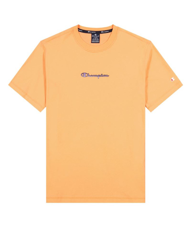 T-Shirt Champion T-Shirt à col roulé M Orange