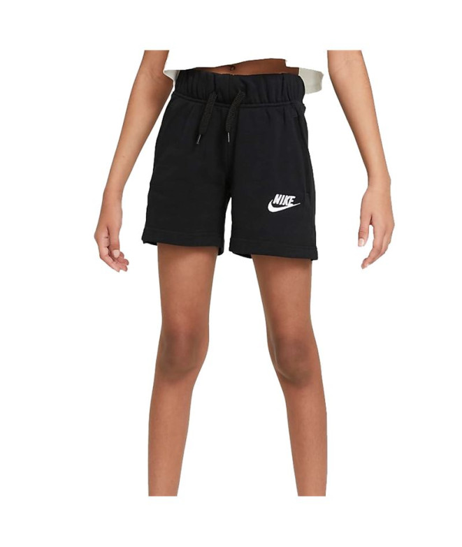 Pantalons Nike Sportswear Club Filles Noir
