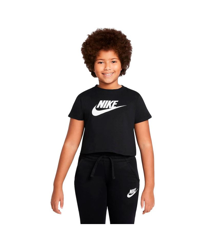 T-shirt Nike Sportswear Filles Noir