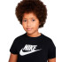 T-shirt Nike Sportswear Filles Noir
