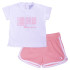 Set Champion T-Shirt et Tracksuit Baby Blanc