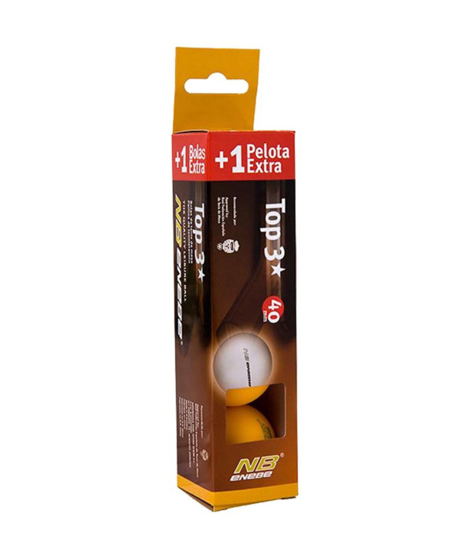 Balles de tennis de table Enebe 3+1 Haut 3 40...