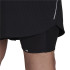 Short de running adidas Two-in-One M Noir