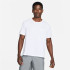 T-shirt running Nike de Dri-FIT Miler M Blanc