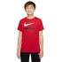 T-shirt Nike Sportswear Garçons Rouge