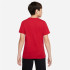 T-shirt Nike Sportswear Garçons Rouge
