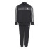 Tracksuit adidas Essentials Shiny 3-Stripes Kids Black