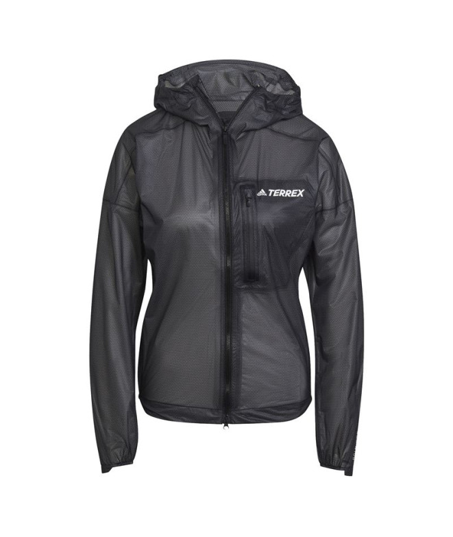 Veste de Trail adidas Agr Rain J Femme