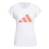 T-shirt Fitness adidas Training 3B W Blanc