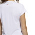 T-shirt Fitness adidas Training 3B W Blanc