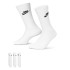 Chaussettes Nike Sportswear Everyday Essential PK3 Blanc