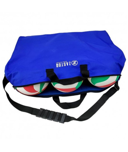 Sac Football Zastor porte-balles CASSE Bleu