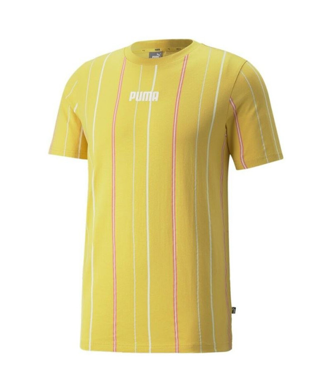Puma Modern Basics Stripe Short Sleeve T-Shirt...