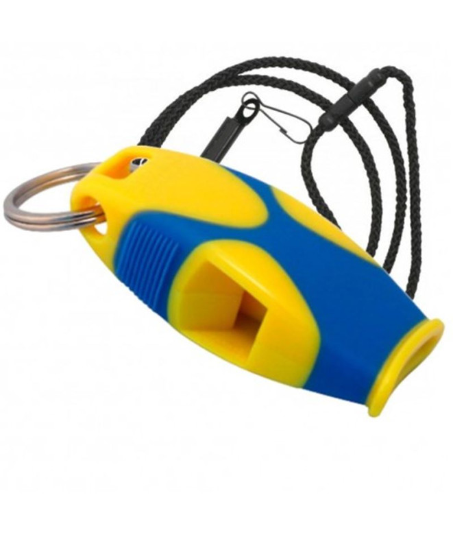 Sifflet FOX 40 SHARX avec cordon de serrage Jaune