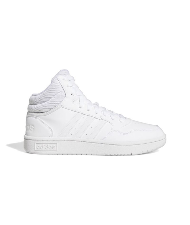 Chaussures adidas Hoops 3.0 Mid Classic White