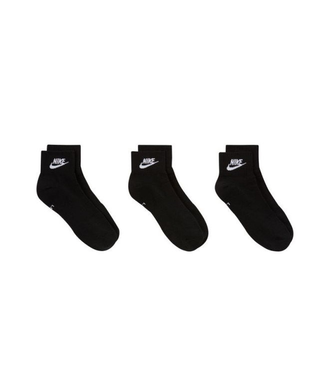 Chaussettes Nike short Everyday Essential Noir
