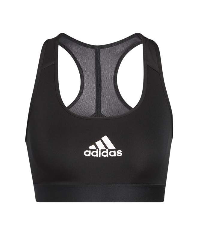Brassiere de sport adidas Powerreact W Noir