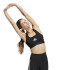 Brassiere de sport adidas Powerreact W Noir