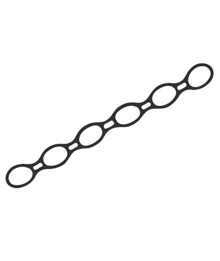 Avento Silicone Helix Resistance Band Noir