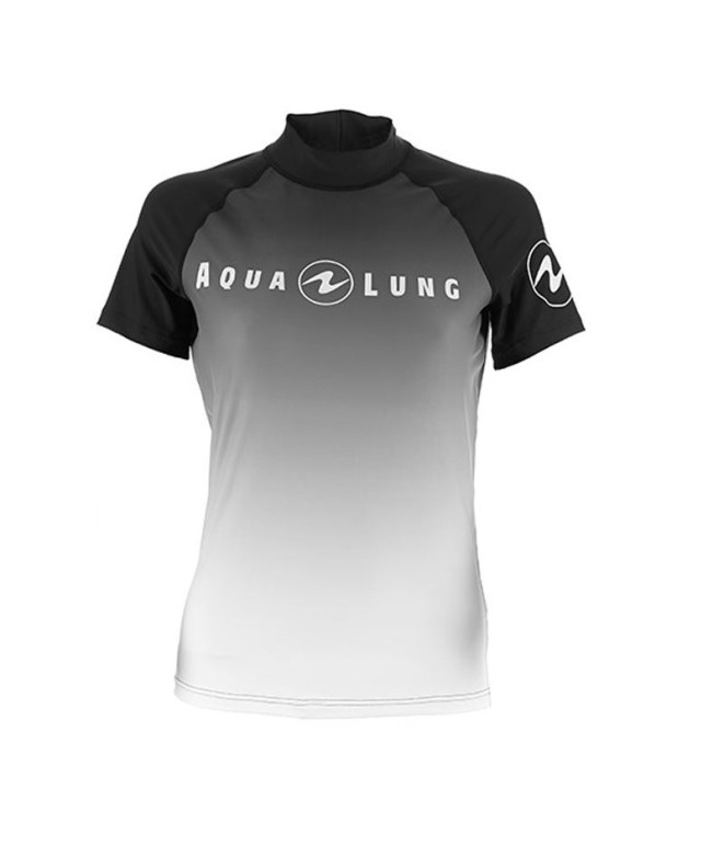 Lycra de Néoprène Aqua Lung Rashg Femme BK