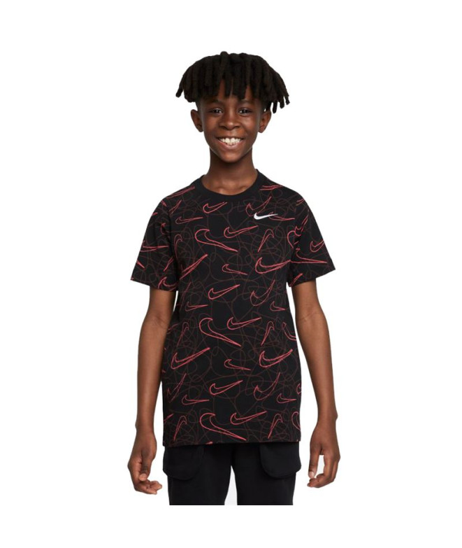 T-shirt Nike Sportswear Kids Noir