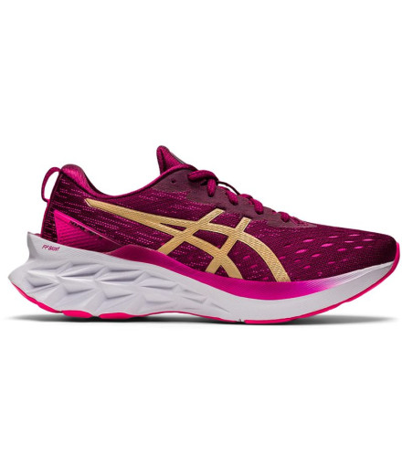 Chaussures running Femme by ASICS Novablast 2 Rose