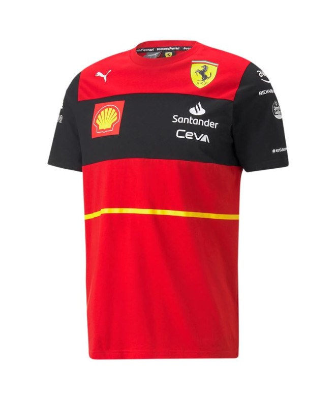 T-shirt manches courtes Puma Scuderia Ferrari...