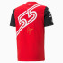 T-shirt manches courtes Puma Scuderia Ferrari Sainz Replica Homme Rouge