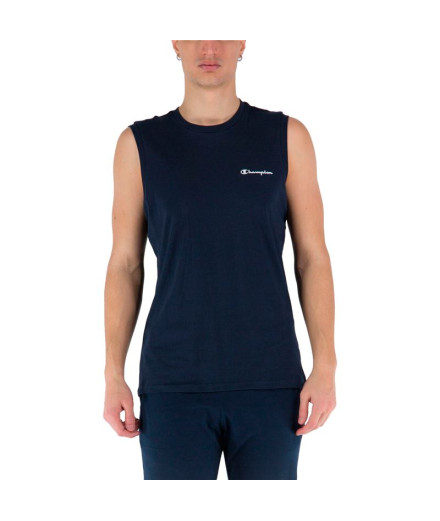 T-shirt sans manches Champion Crewneck Man Blue