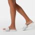 Tongs The North Face Base Camp III Femme Silver White