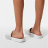 Tongs The North Face Base Camp III Femme Silver White