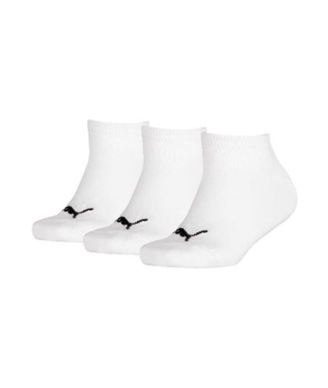 Chaussettes Puma Invisible Jr x3 White