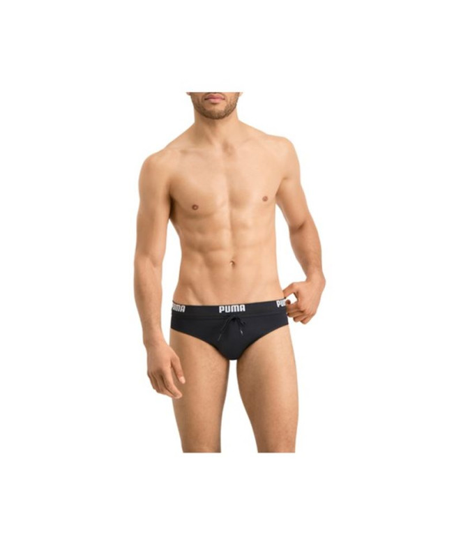 Maillot de bain slip Puma Swim Homme noir